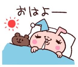 pinkie rabbit sticker #6090080