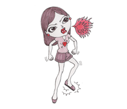 Ploy the office girl sticker #6090261