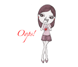 Ploy the office girl sticker #6090268