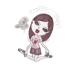 Ploy the office girl sticker #6090271