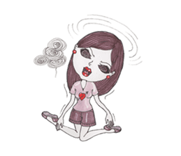 Ploy the office girl sticker #6090271