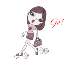 Ploy the office girl sticker #6090272