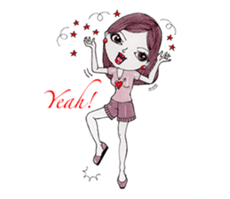 Ploy the office girl sticker #6090283