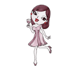 Ploy the office girl sticker #6090287