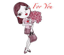 Ploy the office girl sticker #6090294