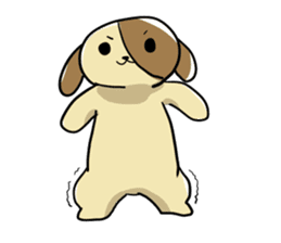 PINU is a puppy sticker #6090554