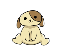 PINU is a puppy sticker #6090555
