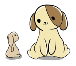 PINU is a puppy sticker #6090559