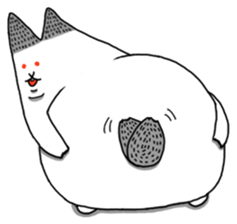 Fatty in the house sticker #6090630