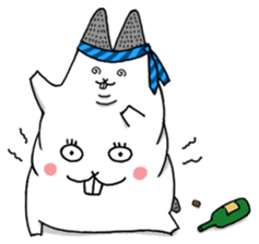 Fatty in the house sticker #6090649