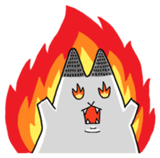 Fatty in the house sticker #6090653