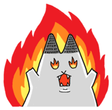 Fatty in the house sticker #6090653