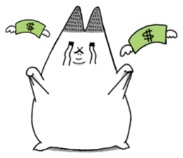 Fatty in the house sticker #6090655