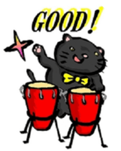 band the cat sticker #6090669