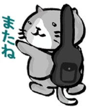 band the cat sticker #6090684