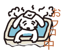 Dog`s one year sticker #6090952