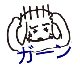 Dog`s one year sticker #6090969