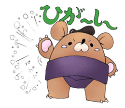 sumo bear~ sticker #6091346
