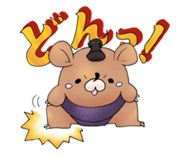 sumo bear~ sticker #6091373