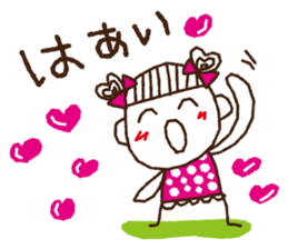 tamako polka dot 1 sticker #6091656