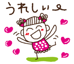 tamako polka dot 1 sticker #6091659