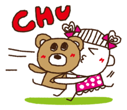 tamako polka dot 1 sticker #6091662