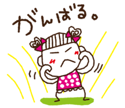 tamako polka dot 1 sticker #6091672