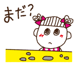 tamako polka dot 1 sticker #6091684