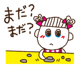 tamako polka dot 1 sticker #6091685