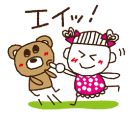 tamako polka dot 1 sticker #6091689