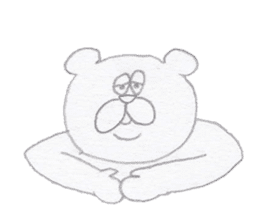 Lethargy bear sticker #6091876