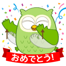 Owl sign language of Aichi sticker #6091956