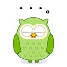 Owl sign language of Aichi sticker #6091968