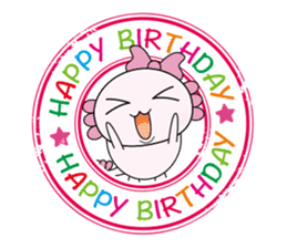 Atsue the Axolotl 1st sticker #6092100