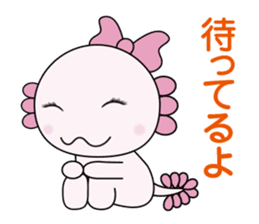 Atsue the Axolotl 1st sticker #6092115