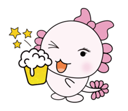 Atsue the Axolotl 1st sticker #6092128