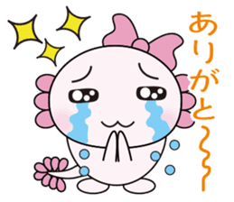 Atsue the Axolotl 1st sticker #6092131