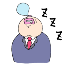 Sometimes old man and animals sticker #6092319