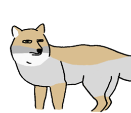 Sometimes old man and animals sticker #6092329