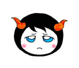 Small devil prince sticker #6092414