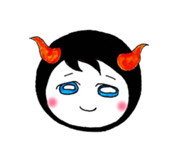 Small devil prince sticker #6092415