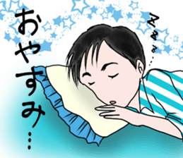 High school boy of japan. ko-ta sticker #6092532