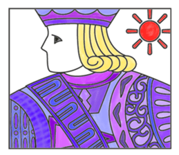 Face card days sticker #6093056