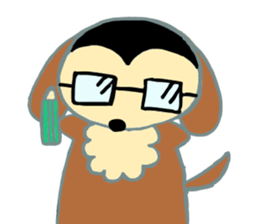 Dog of sora sticker #6093620