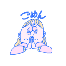 cutie's talking sticker #6093701