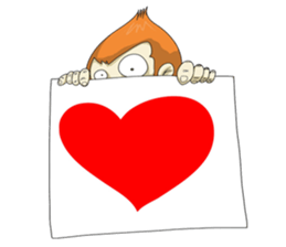 Monkey Stubborn silence sticker #6093743