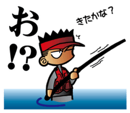 ayu fishing sticker (tomo tsuri sticker) sticker #6093915
