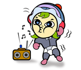 Baby YoYo sticker #6094113