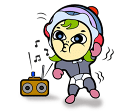 Baby YoYo sticker #6094113