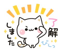 Cat to concern2 sticker #6094348